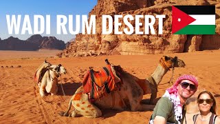 A trip to The Wadi Rum Desert in Jordan 🇯🇴🏜️🐫 jordan giordania wadirum desert [upl. by Oiznun]