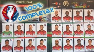 COLECCIÓN EURO 2016 STICKERS  100 COMPLETO [upl. by Lilac]