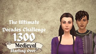 The Ultimate Decades Challenge  The Sims 4  1300  Starting Over [upl. by Aiz]