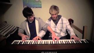 Sleigh Ride Duet Fantasy  Frank amp Zach Piano Duets [upl. by Shugart]