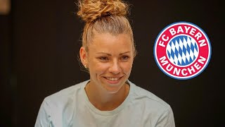 FC Bayern Linda Dallmann verlängert bis 2026  SID [upl. by Nylde]