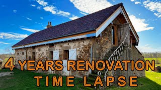 Rénovation Épique  Charpente en Chêne Isolation Naturelle amp Terrasse de Rêve 🌿 TIME LAPSE [upl. by Ajam]