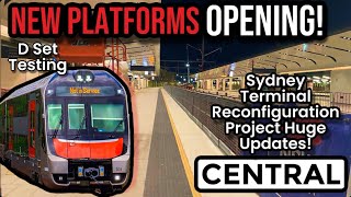 New Platforms Finally Opening Sydney Terminal Platform Updates Extensions Now Open amp D Set Testing [upl. by Anhcar]