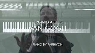 Virginio Aiello  Van Gogh  Piano by Farbiyon  With relaxing rain background sound [upl. by Eninotna]