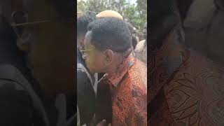 Raila Odinga Attends Fred Omondis Burial In Siaya [upl. by Evetta]