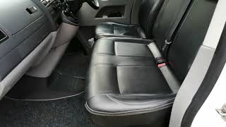 swivel seat operation in VW T5 T6 camper van [upl. by Droflim]