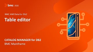 CATALOG MANAGER for DB2  Table editor [upl. by Lladnar837]