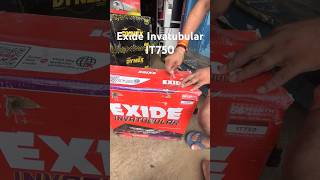 Exide invatubular IT750 Inverter Battery Unboxing and Review unboxing review exide [upl. by Othe]