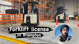 Forklift center in brampton Regalforklift how to make forklift license  internationalstudents [upl. by Dry889]