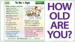 How old are you  To Be  Age [upl. by Ahsrav]