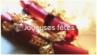 DIY Noël 🎁 Christmas Crackers [upl. by Erdnassac]