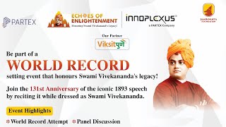 Echoes of Enlightenment  Honouring Swami Vivekanandas legacy with a World Record Attempt [upl. by Rellim572]