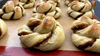 Rollitos de Canela Suecos  Kanelbullar [upl. by Cykana]