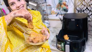 Philips Air Fryer XL Size Review 🤩 Nannu ne banaye chicken Tandoori 🤤 airfryer pakizadolat [upl. by Adnaugal]