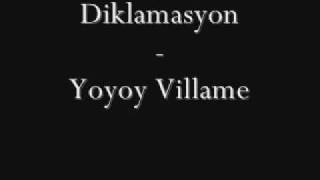 Diklamasyon  Yoyoy Villame [upl. by Holcman]