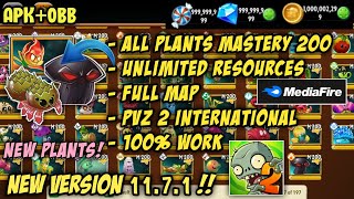 Plants vs Zombies 2 Mod Apk 1171 with Mastery200 Plants amp Full Map amp unlimited  PvZ 2 mod Apk [upl. by Lenette994]