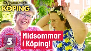 Köping gänget firar midsommar  Välkommen till Köping  Kanal 5 Sverige [upl. by Lebbie]