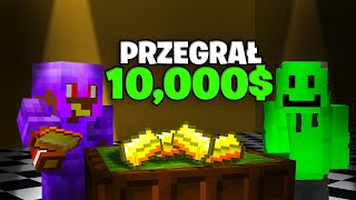 Najlepsi Gracze SYMULUJĄ KASYNO o 10000 na WOJNACH GILDII w MINECRAFT [upl. by Resee]