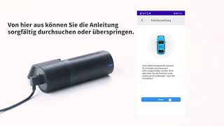 So verbinden Sie die Dash Cam mit der APP für Android Deutsch [upl. by Orthman]