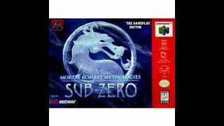 Mortal Kombat Mythologies SubZero Gameplay With Commentary N64 Im 🚮🚮🚮 At This 🤣🤣🤣 [upl. by Harim]