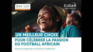 ECOBANK AFCON IT WALL BRANDING ANIMATIC [upl. by Ravahs]