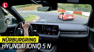 Nürburgring  Hyundai IONIQ 5 N vs BMW M3 Race TAXI [upl. by Enidaj]