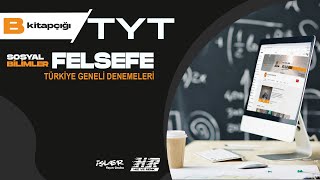 İŞLER TÜRKİYE GENELİ DENEME SINAVI TYT FELSEFE B KİTAPÇIĞI [upl. by Siaht473]