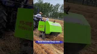 wet and dry dual use，Im professional manufacturerforage cattlefarm machine baler ensilage [upl. by Burkhard]