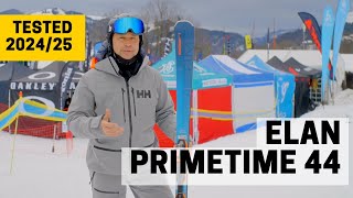 ELAN PRIMETIME 44  Ski Test Review [upl. by Enidualc]