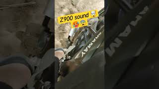 kawasaki ninja z900 exhaust sound tunnel status  Mr yadav [upl. by Peters60]