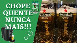 BEERTENDER KRUPS  O chope não gela PROBLEMA RESOLVIDO  CHOPEIRA HEINEKEN 5 Litros [upl. by Cnahc930]