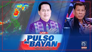 LIVE Pulso ng Bayan with Admar Vilando at Jade Calabroso  November 7 2024 [upl. by Lauber]