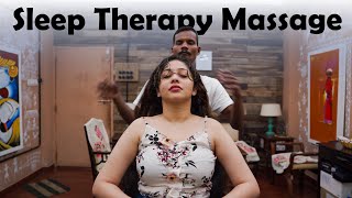 Typical Indian Style Head Massage and Neck Cracking  Indian Massage [upl. by Geis]