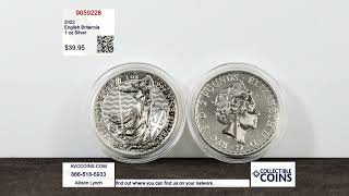 2022 English Britannia 1 oz Silver [upl. by Brubaker]