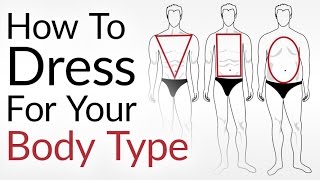 How To Dress For Your Body Type  Look AWESOME No Matter Your Shape [upl. by Aicemak]