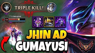 T1 Gumayusi Jhin vs Caitlyn  ADC  Patch 143 Korea Grandmaster ✅ [upl. by Edouard]