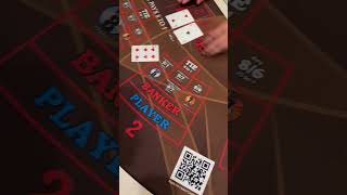 75000 Baccarat hand xposed casinogames baccarat [upl. by Calabresi]