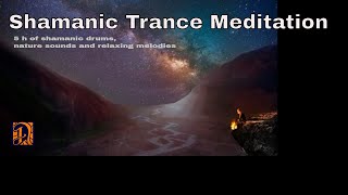 Shamanic drums deep trance  shamanic meditation music ∆ deep trance sleep journey  musica chaman [upl. by Millisent]