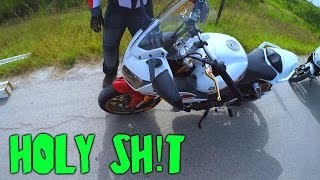 Riding a 2008 Yamaha FZ1 for the first time [upl. by Seed]