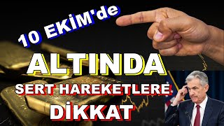 10 Ekime Dikkat  Altında Sert Dalgalanma Geliyor  Gümüş  Dolar  Borsa Yorumları [upl. by Ayekal]