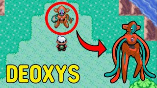 Como Capturar o DEOXYS No Pokémon Emerald [upl. by Bear652]