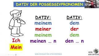 A2  LEKTION 24  DATIV DER POSSESSIVPRONOMEN [upl. by Aurilia]