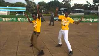 kenya legacy dancing to redsans new track badder dan most [upl. by Haimehen]