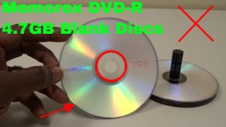 ✅ How To Use Memorex DVDR 47GB Blank Discs Review [upl. by Konopka]