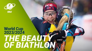 World Cup 2324 The Beauty of Biathlon [upl. by Rabah]