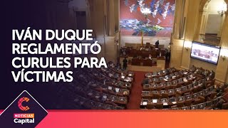 Presidente Duque reglamenta curules para víctimas [upl. by Jecoa]