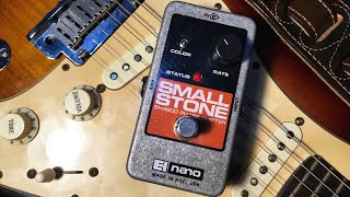 ELECTRO HARMONIX  Small Stone  Phase Shifter Pedal [upl. by Lorenza]