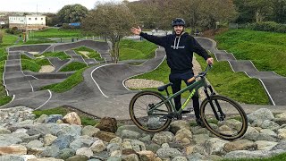 Britains Best Bike Track We ride Newhavens Pump Track on MTB [upl. by Flavia527]