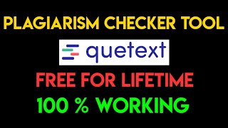 Plagiarism Checker  Use Qtext lifetime for free  Remove Plagiarism [upl. by Dionis]