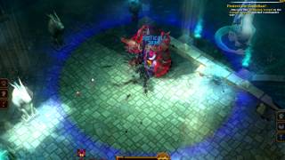 Torchlight II What Berserker does during boss fight [upl. by Popelka]